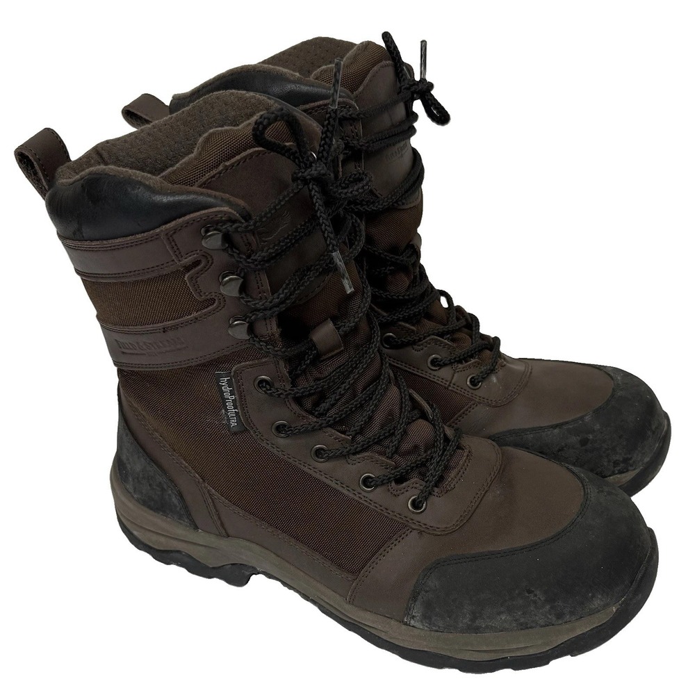 Field & Stream Men's HyrdoProof Work Boots Size 11 400g 3M Thinsulate Insulation